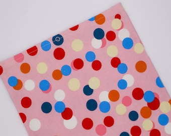 Handmade Heating Pad Cover- Multicolor Polkadot