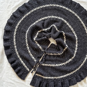 Narration Shawl, Crochet pattern, written instructions ready to download by CrochetObjet image 2