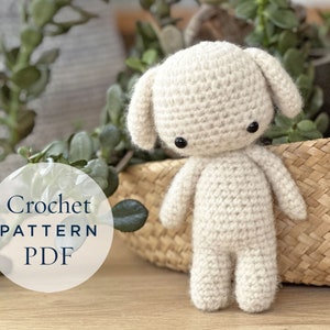 Bono Bunny Crochet Pattern ready for immediate download by CrochetObjet image 2