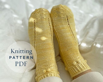 Keep Shinin Socks - Knitting pattern - ready for immediate download by CrochetObjet