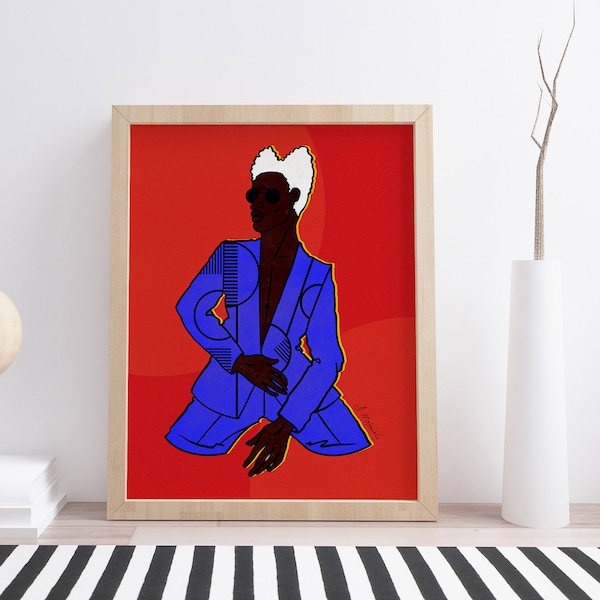 Oluwagbenga Art Print - Black Art - Afrocentric Art
