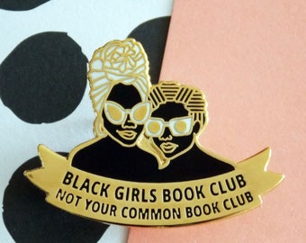 Black Girls Book Club x DorcasCreates Enamel Pin - Lapel Pin