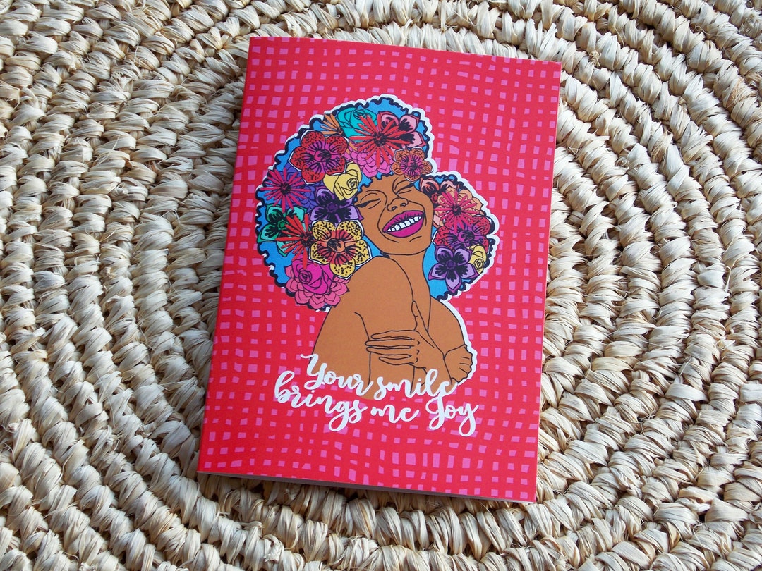 Your Smile Brings Me Joy Greeting Card - Etsy