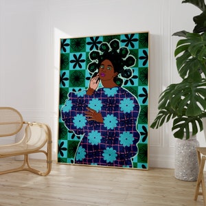 Ifeoluwa Blu - Wall Art - Home Decor - Black Art - Open Edition Print