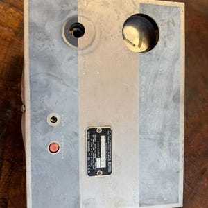 Caja de control para bomba sumergible Sears antigua 390.4138 – Piezas sin probar
