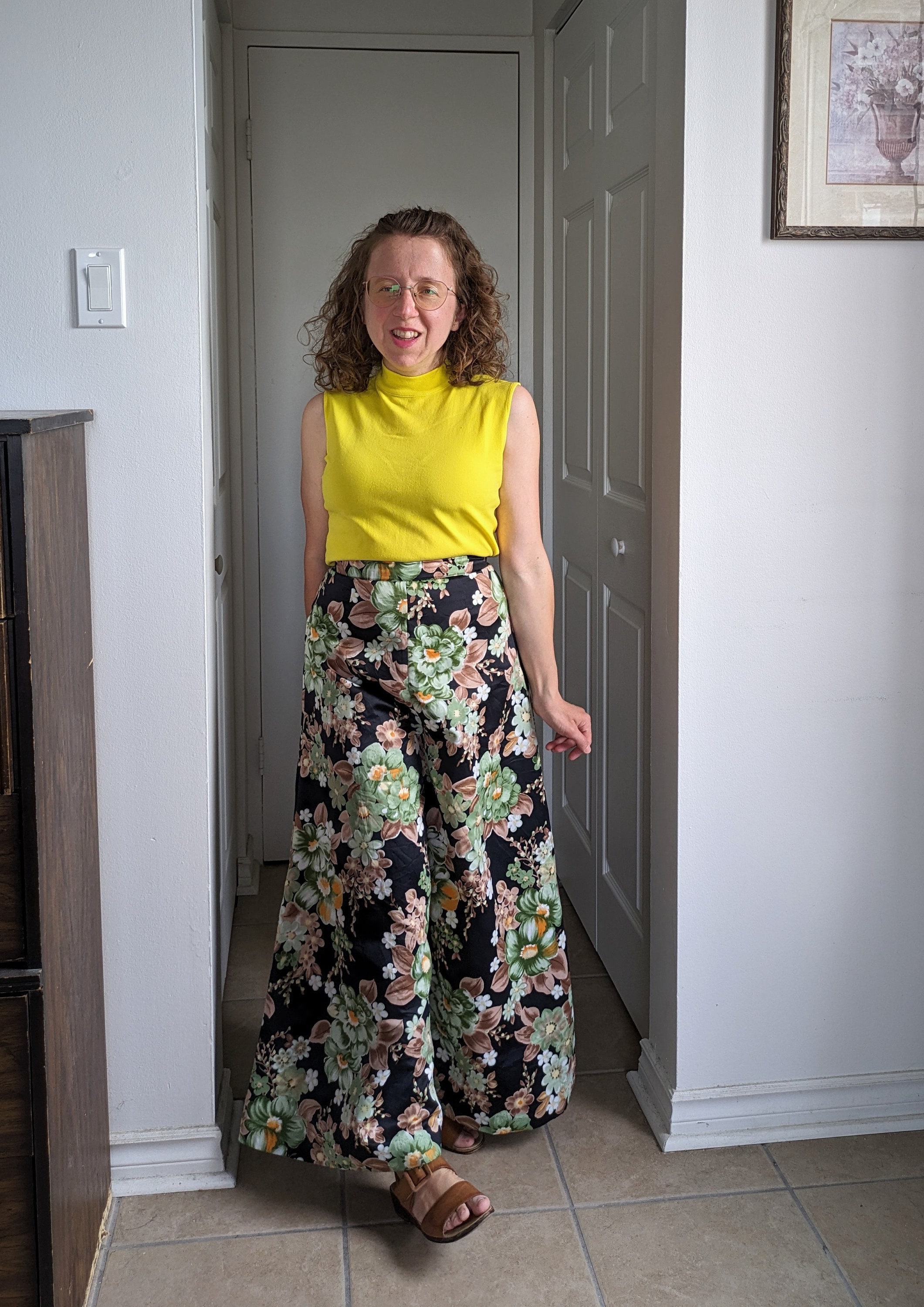 70s Wide Leg Pants - Etsy