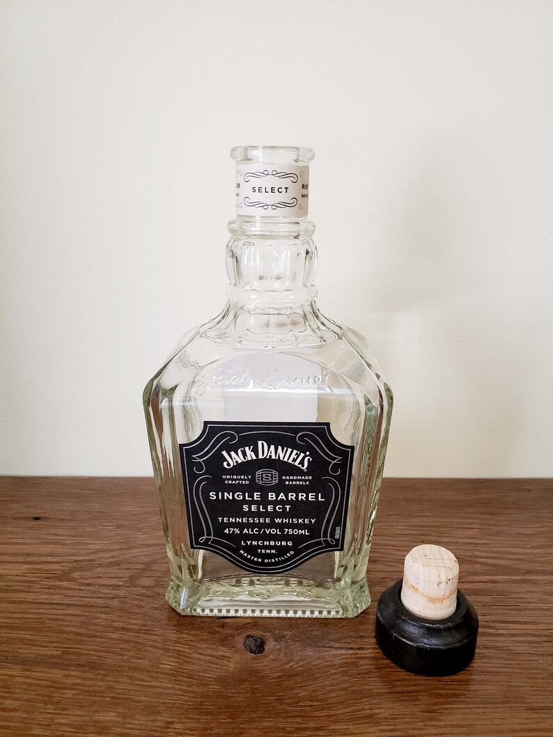 Jack Daniels Single Barrel Select Empty Bottle 750 ML Jack Etsy