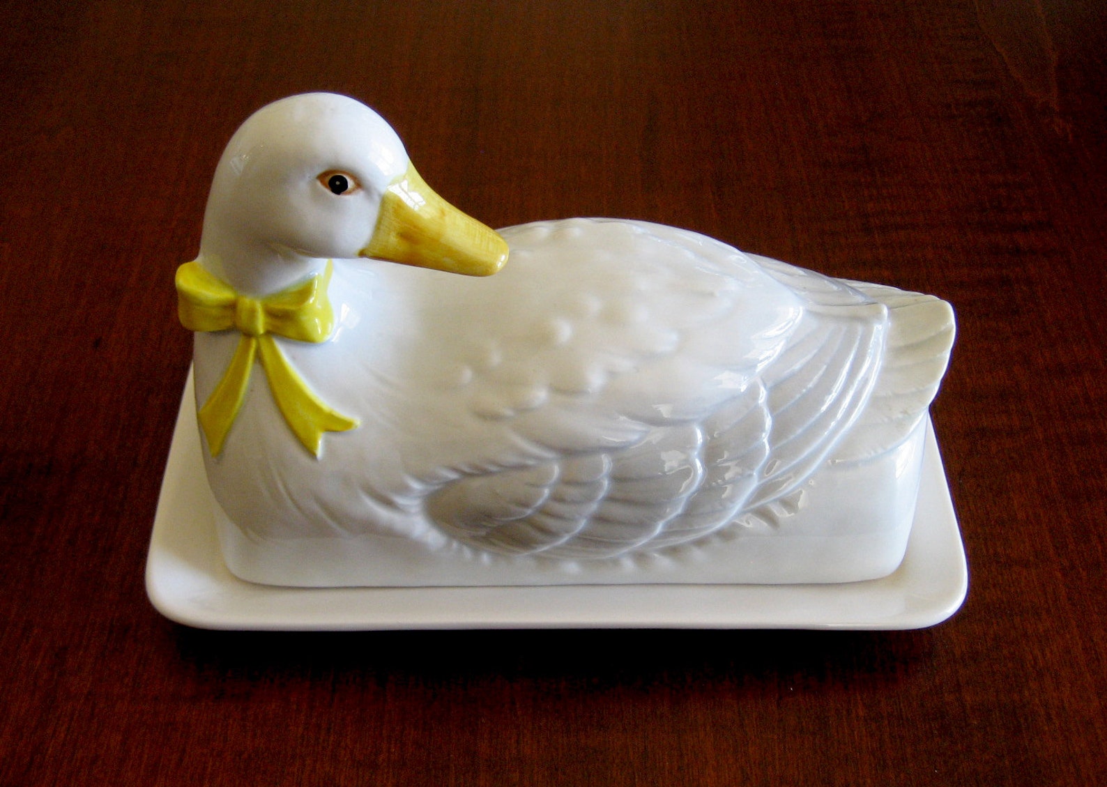 Easter Duck Butter Dish Otagiri Japan Butter Dish Ceramic Etsy