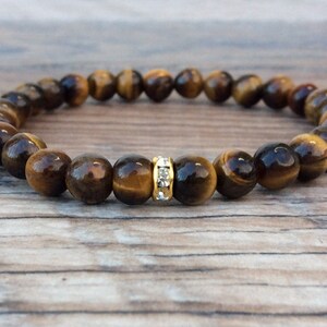 Dainty Tigers Eye Bracelet - Stylish and Meaningful Gift Idea