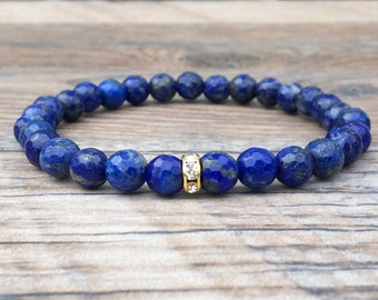 Lapis bracelet - dainty bracelet