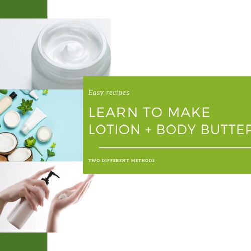 Recipe and Tutorial for Triple Butter Extra Moisturizing Body Etsy