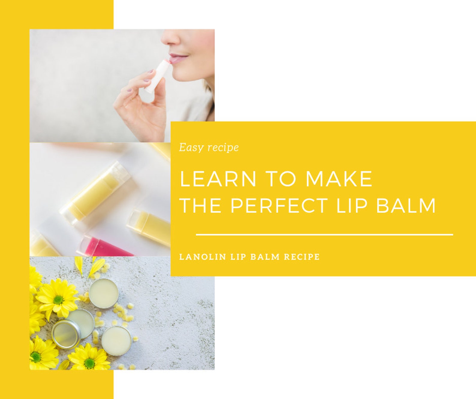Lanolin Lip Balm Recipe Etsy