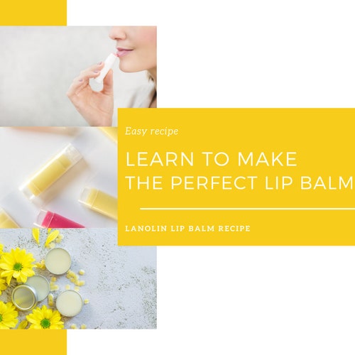 Lanolin Lip Balm Recipe Etsy