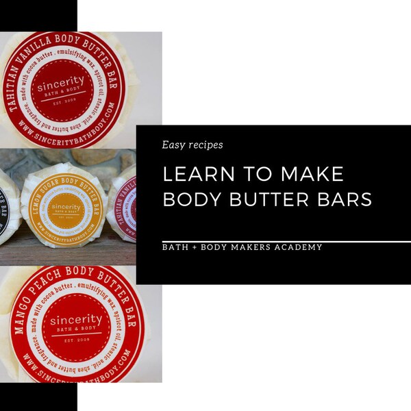 In Shower Lotion Bar Etsy