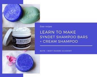 Syndet Bars + Cream Shampoo Course