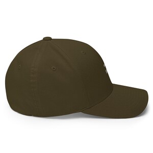 Leadership Is Service Embroidered Cap, Structured Olive Dad Hat, Servant Leadership Gift for Leaders and Coaches, Faith and Team
