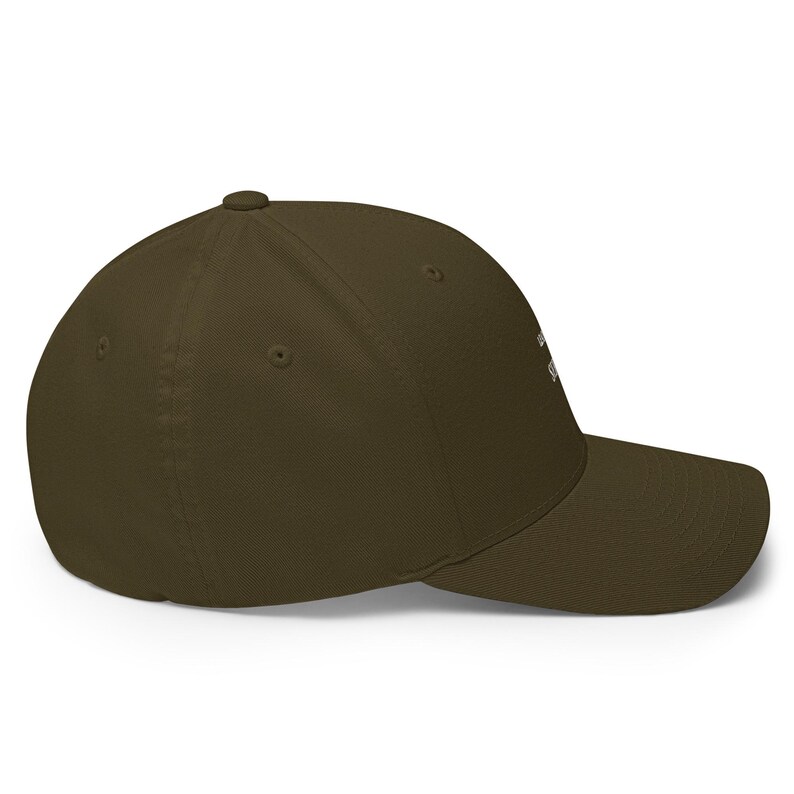 Leadership Is Service Embroidered Cap, Structured Olive Dad Hat, Servant Leadership Gift for Leaders and Coaches, Faith and Team