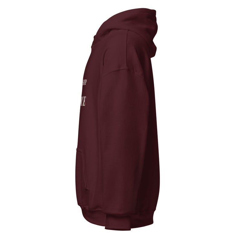 Leadership Is Service Hoodie, Premium Heavyweight Pullover, Servant Leadership Gift, 100% of Profit Donated