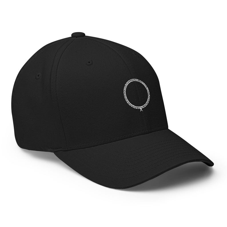 Rope-Holders Embroidered Cap, Structured Black Dad Hat, Team Leadership Gift for Coaches and Athletes, Hold The Rope