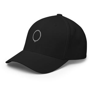 Rope-Holders Embroidered Cap, Structured Black Dad Hat, Team Leadership Gift for Coaches and Athletes, Hold The Rope