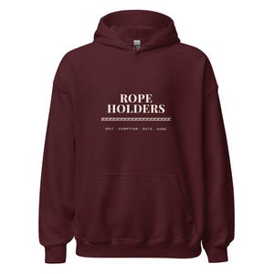 Rope-Holders Hoodie, Premium Heavyweight Pullover, Team Leadership Gift, 100% of Profit Donated