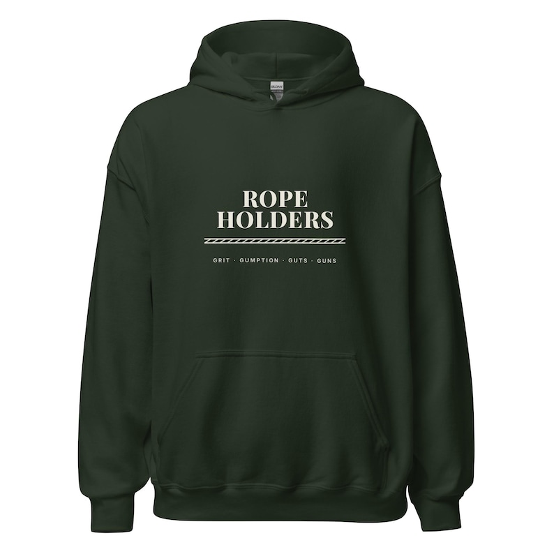 Rope-Holders Hoodie, Premium Heavyweight Pullover, Team Leadership Gift, 100% of Profit Donated