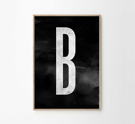 Big Letters To Print - Letter