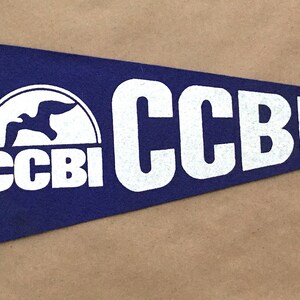 Vintage &#39;CCBI&#39; Souvenir Pennant