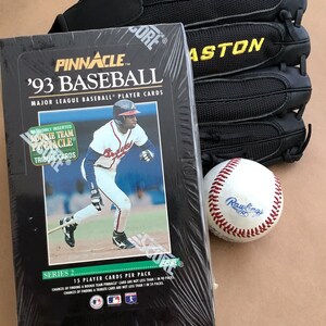 Vintage 1993 Pinnacle Series 2 Baseball Factory Sealed Box - 36 Packs Per Box - Possible Derek Jeter PSA 10 Gem Mint Rookie