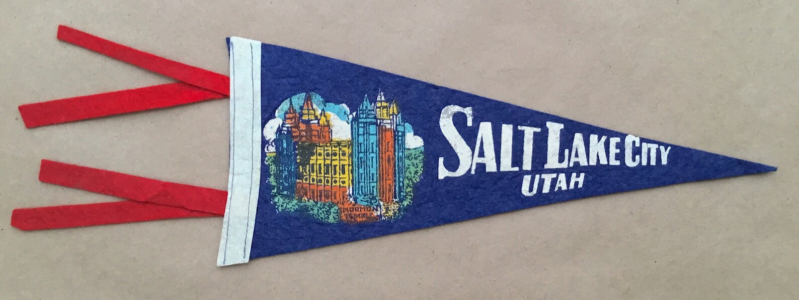 Vintage 'salt Lake City Utah' USA Souvenir Mini Travel Etsy