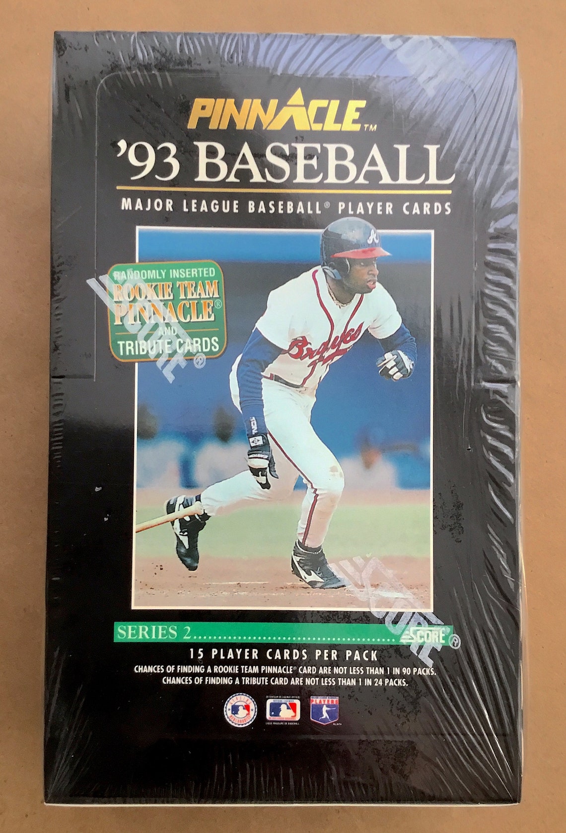Vintage 1993 Pinnacle Series 2 Baseball Factory Sealed Box 36 Packs per
