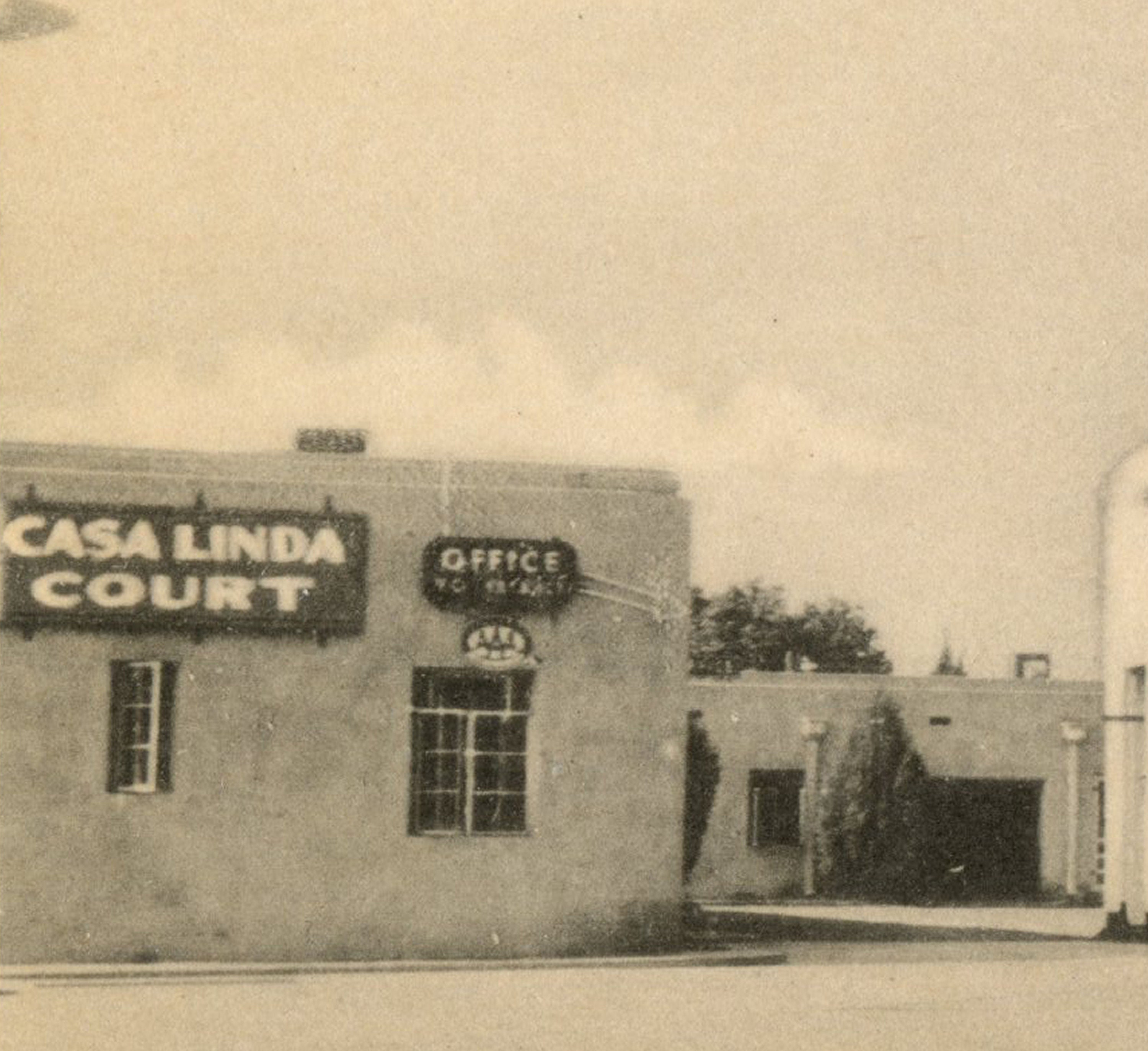 Casa Linda Court Motel Deming New Mexico Vintage Postcard Etsy