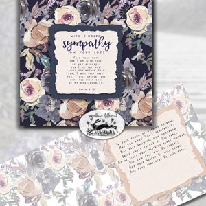 SALE pakket van 10 Christelijke SYMPATHIE kaart en envelop bijbel kjv vers aquarel aquarel Schrift citaat Vrees niet ... Av
