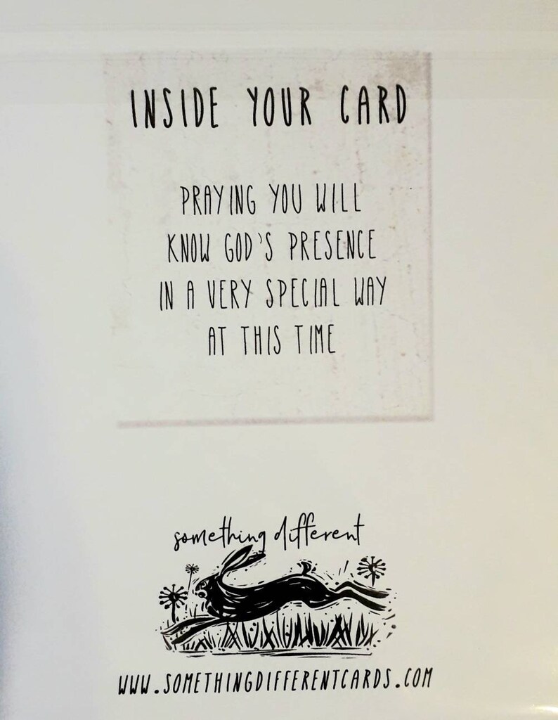 CHRISTMAS Card for Bereaved Person or Ill Sick Person - Etsy UK