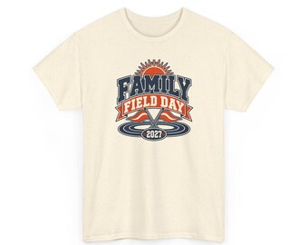 Family Field Day 2027 Shirt, Matching Family Reunion T-Shirt, Picnic Games Sports Day Tee