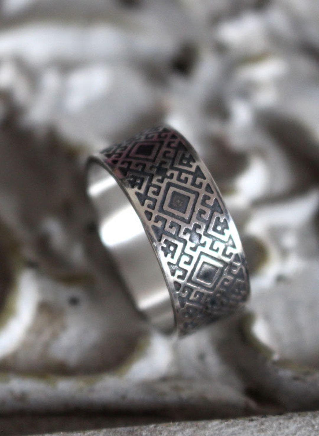 Slavic Rings Silver Slavic Ring - Scandinavian - Cross - Nordic Ring - Norse ...