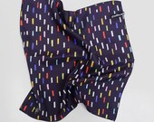 FREE SHIPPING Worldwide - Silk scarf- scarve -Designer. Pocket square. Sabi. Made in France.
