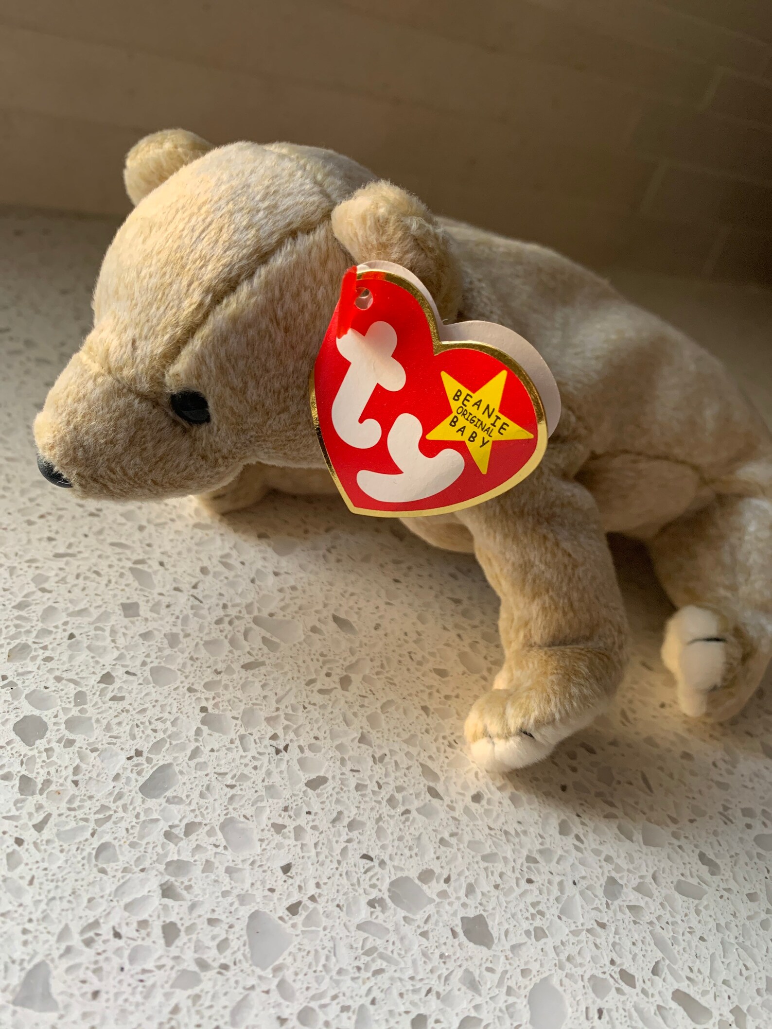 Almond TY Beanie Baby Etsy