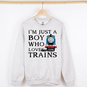 Just a boy who loves trains png Digital Download for Sublimation DTF Heat Press