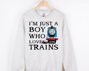 Just a boy who loves trains png Digital Download for Sublimation DTF Heat Press