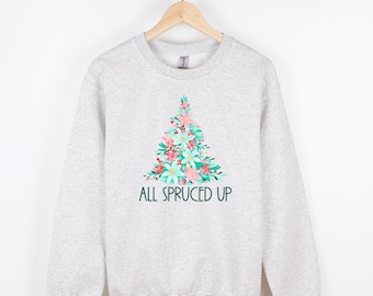 All Spruced Up Christmas Tree PNG Digital Download for Sublimation DTF Heat Press
