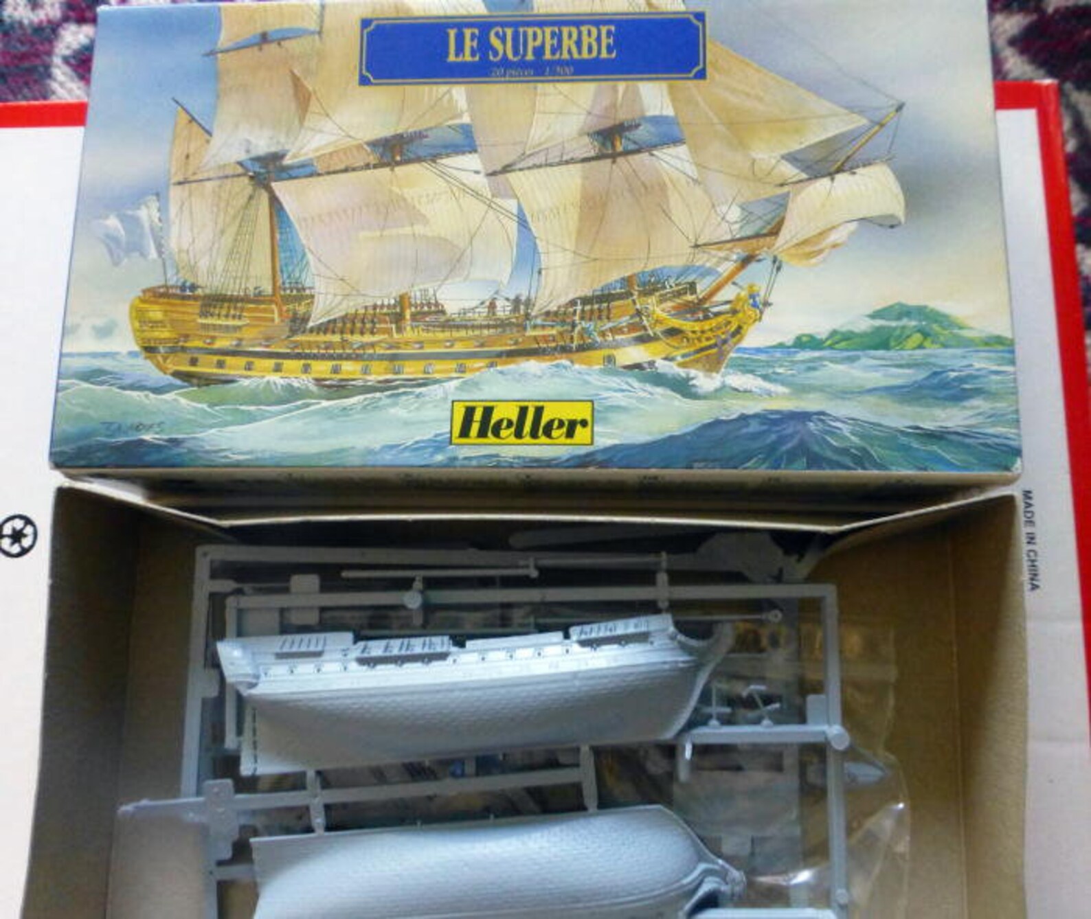 Small Model Ship Decorative Vintage Plastic model kit Etsy