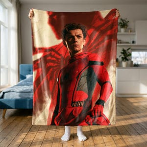 Spiderman deken, superheld fleece plaid, Marvel held deken, Spiderman fan cadeau, superheld slaapkamer decoratie, knusse kinderdeken