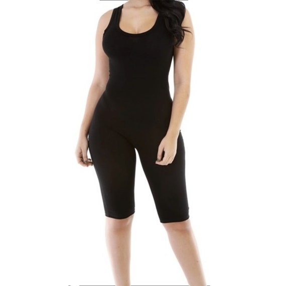 knee length romper jumpsuit