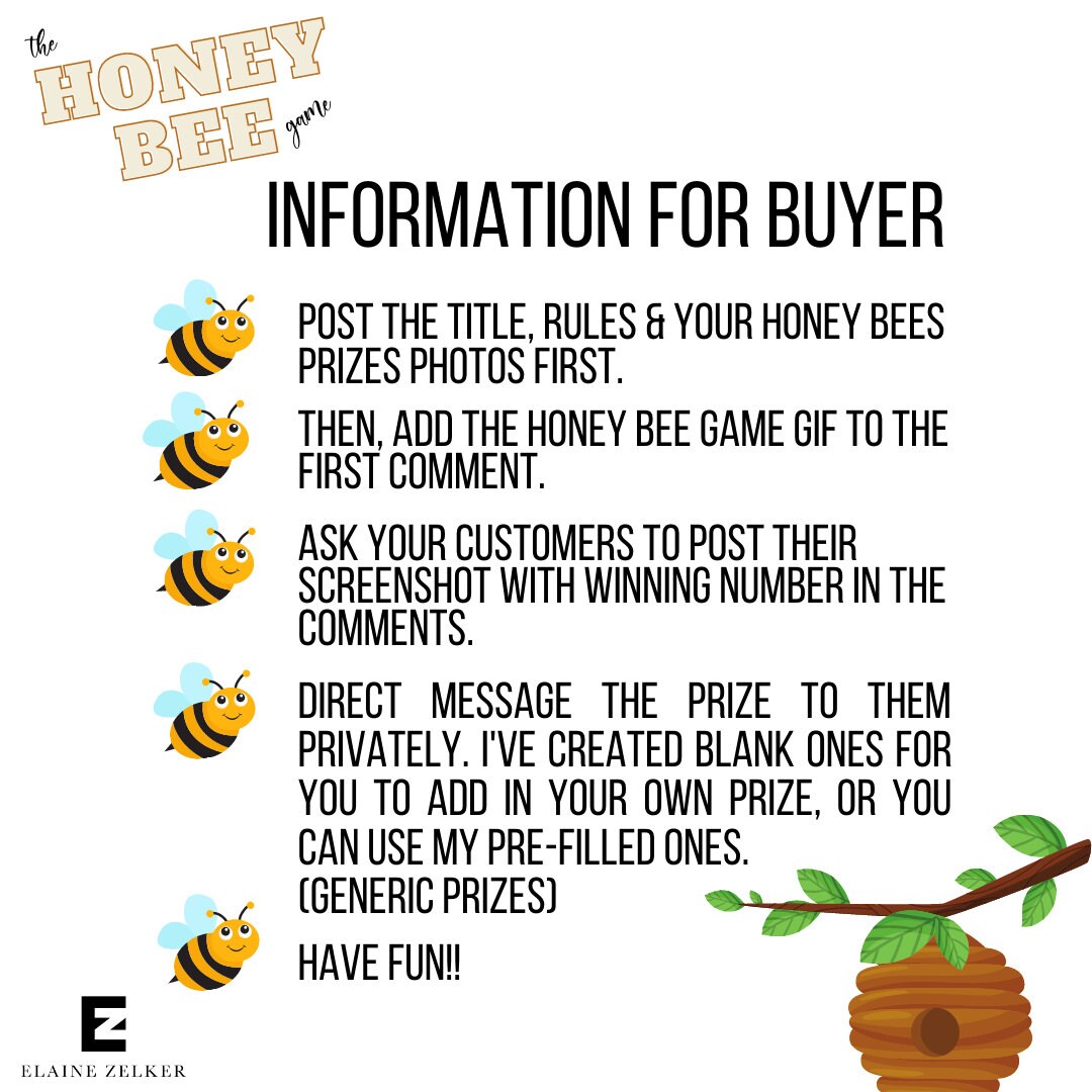 Sales Games the Honey Bee GIF Game for Direct Sales -  Israel