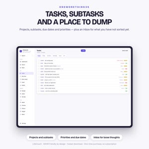 LifeCouch — tasks