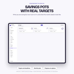 LifeCouch — savings