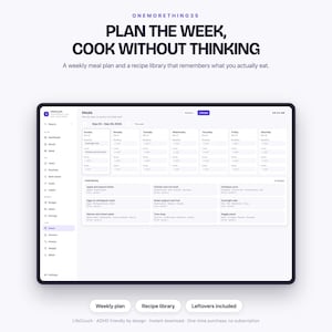 LifeCouch — meals