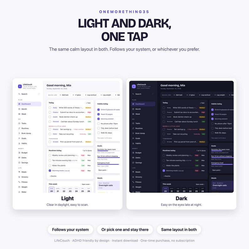 LifeCouch — look