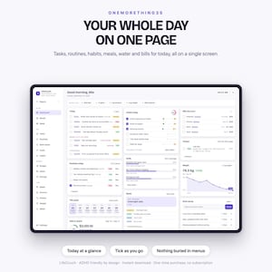 LifeCouch — dashboard